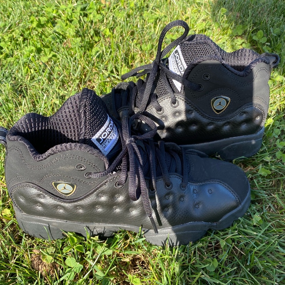 Nike Jordan youth 5.5 all Black 🖤